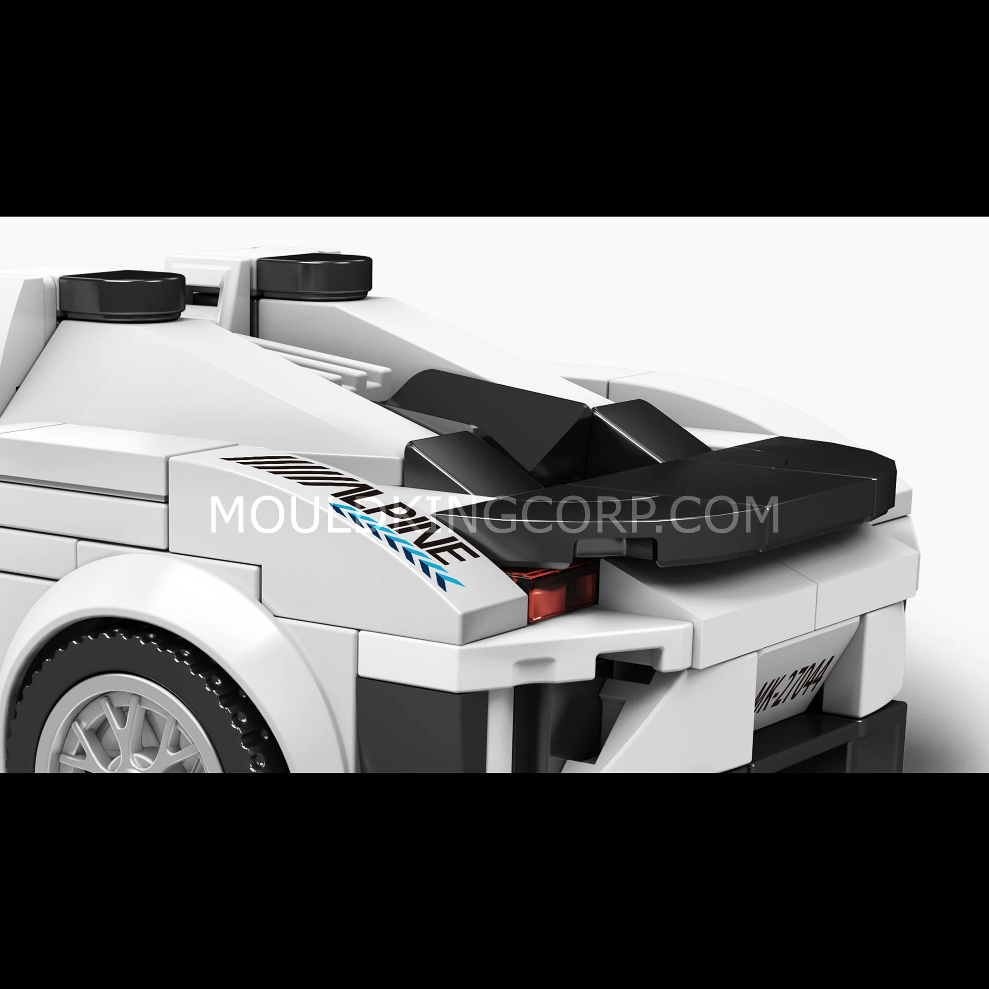 MOULD KING 27044 PORSHA 918 Car Model Building Set | 338 PCS - Image 5