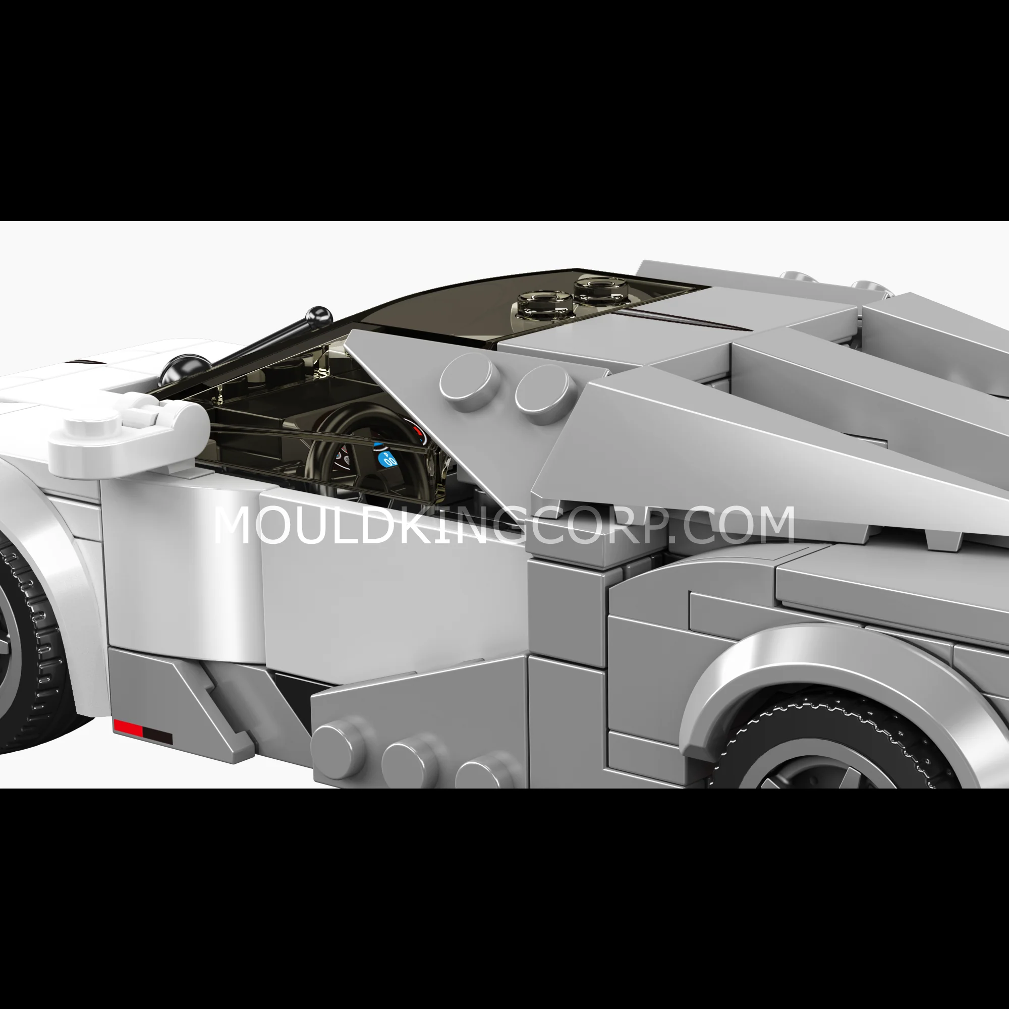Mould King 27102 Tourbillon Hybrid Sports Car Building Set | 351 Pcs - Image 2