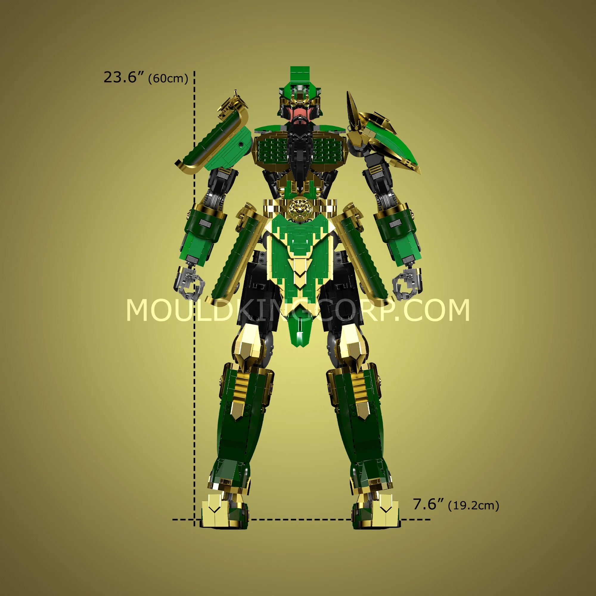 Mould King 93001 Guan Yu Legendary General Building Set - Image 5