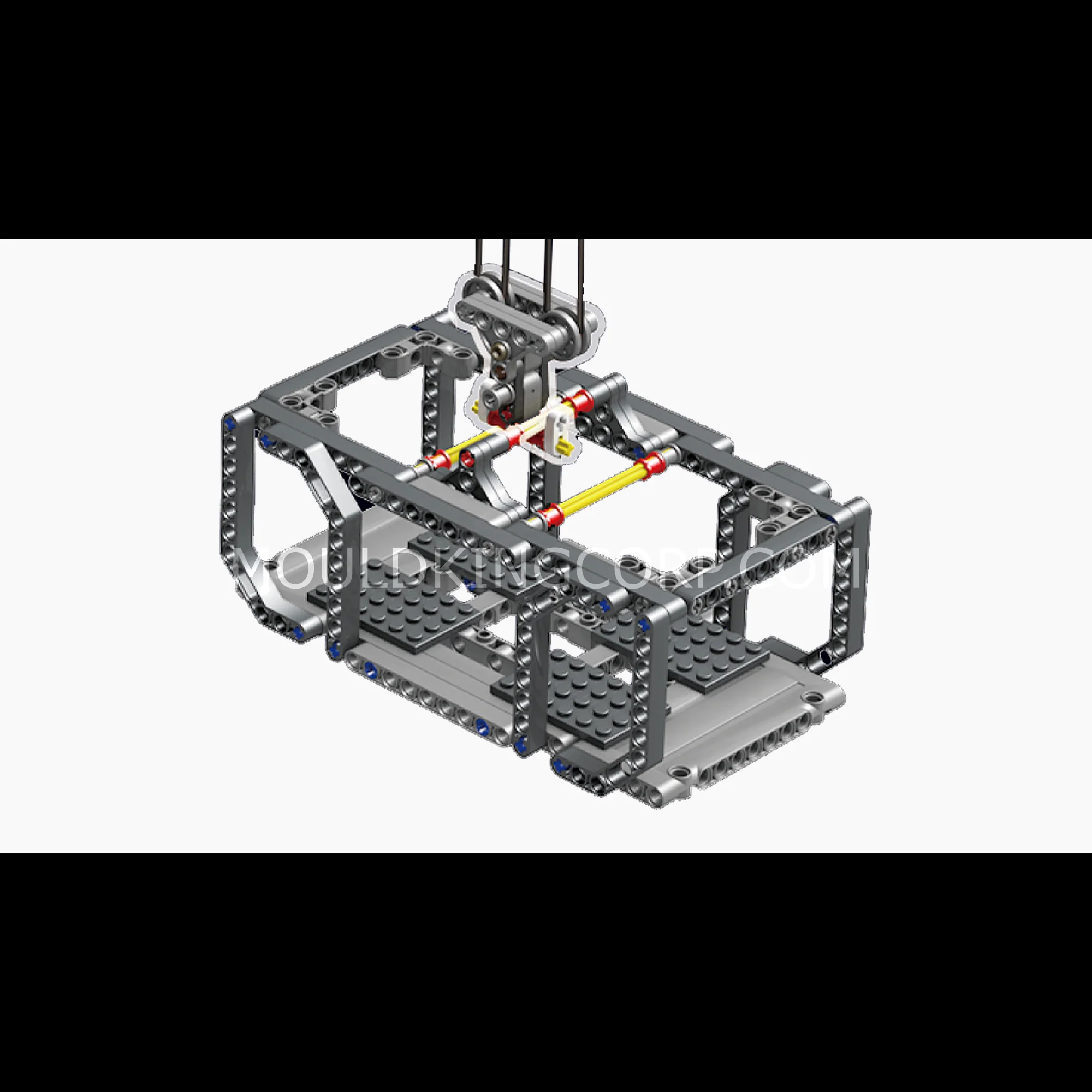 Mould King 17004 Tower Crane Remote Controlled Building Set | 1,797 PCS - Image 4