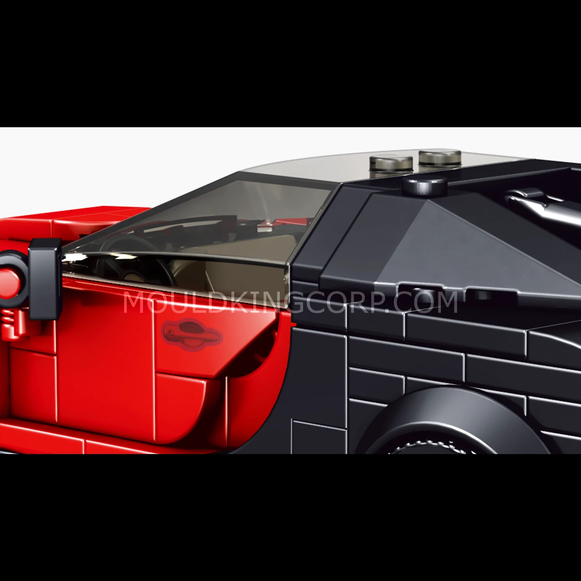 Mould King 27027 NO. Veyron Car Model Building Toy Set | 370 PCS - Image 4
