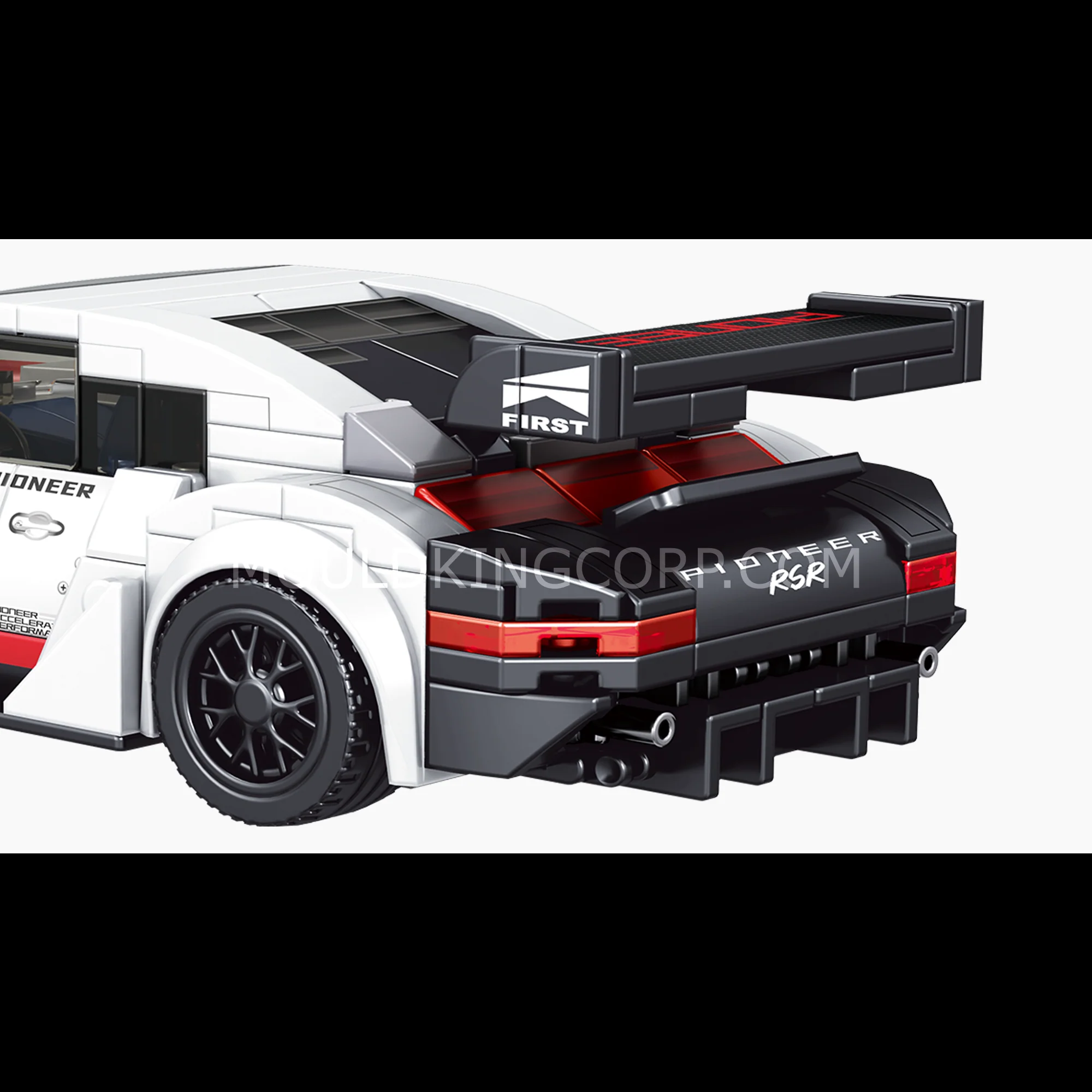 Mould King 27010 Pr 911 Sports Car Model Building Set | 349 PCS - Image 5