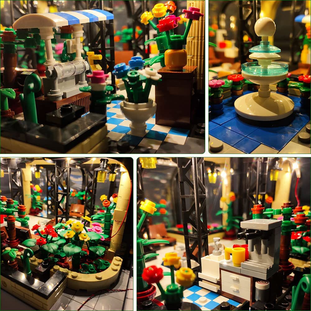 Mould King 16019 The Botanical Garden MOC Block Building Set | 2,147 PCS - Image 3