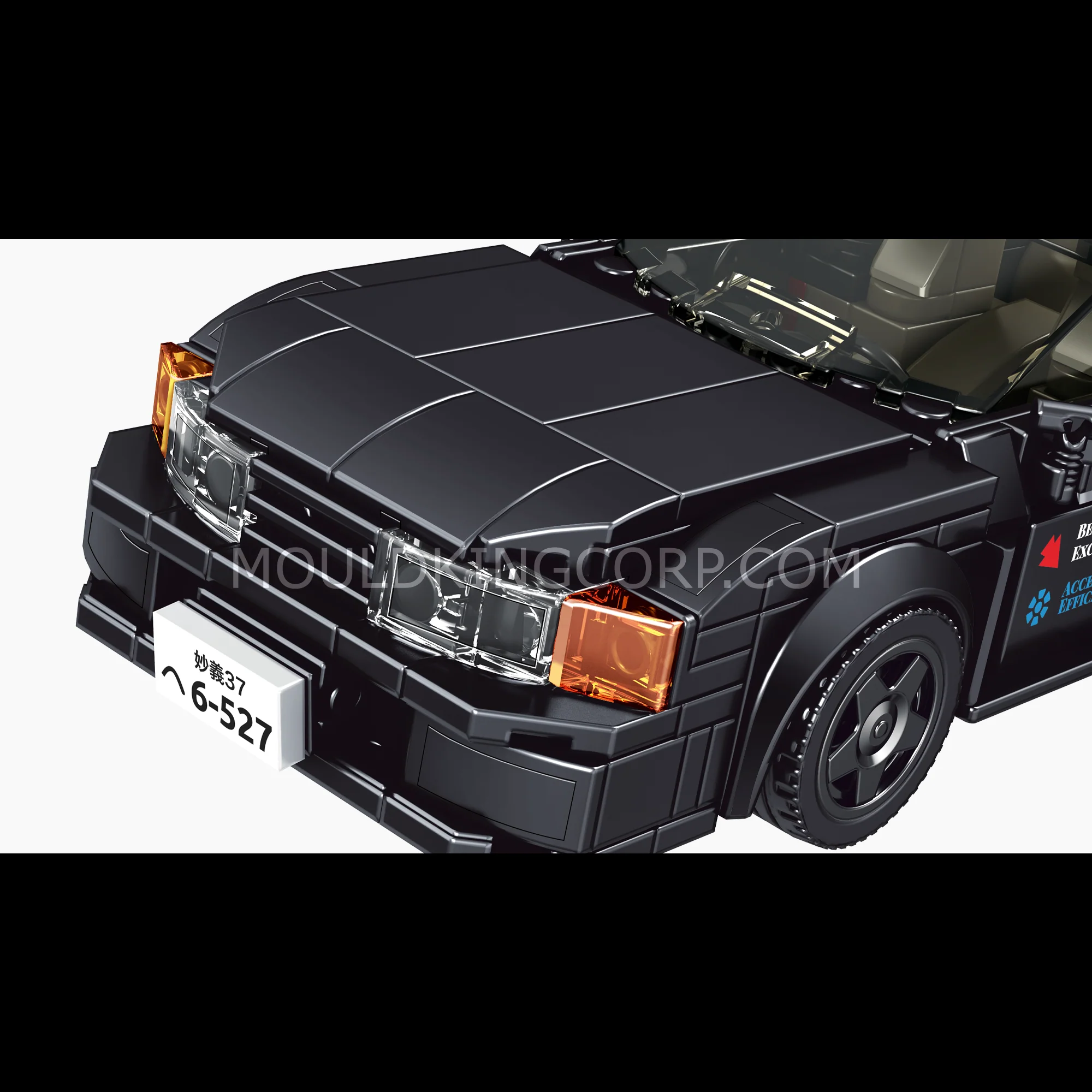 Mould King 27014S The GTR R32 Mini Sports Car Building Set | 389 Pcs - Image 4