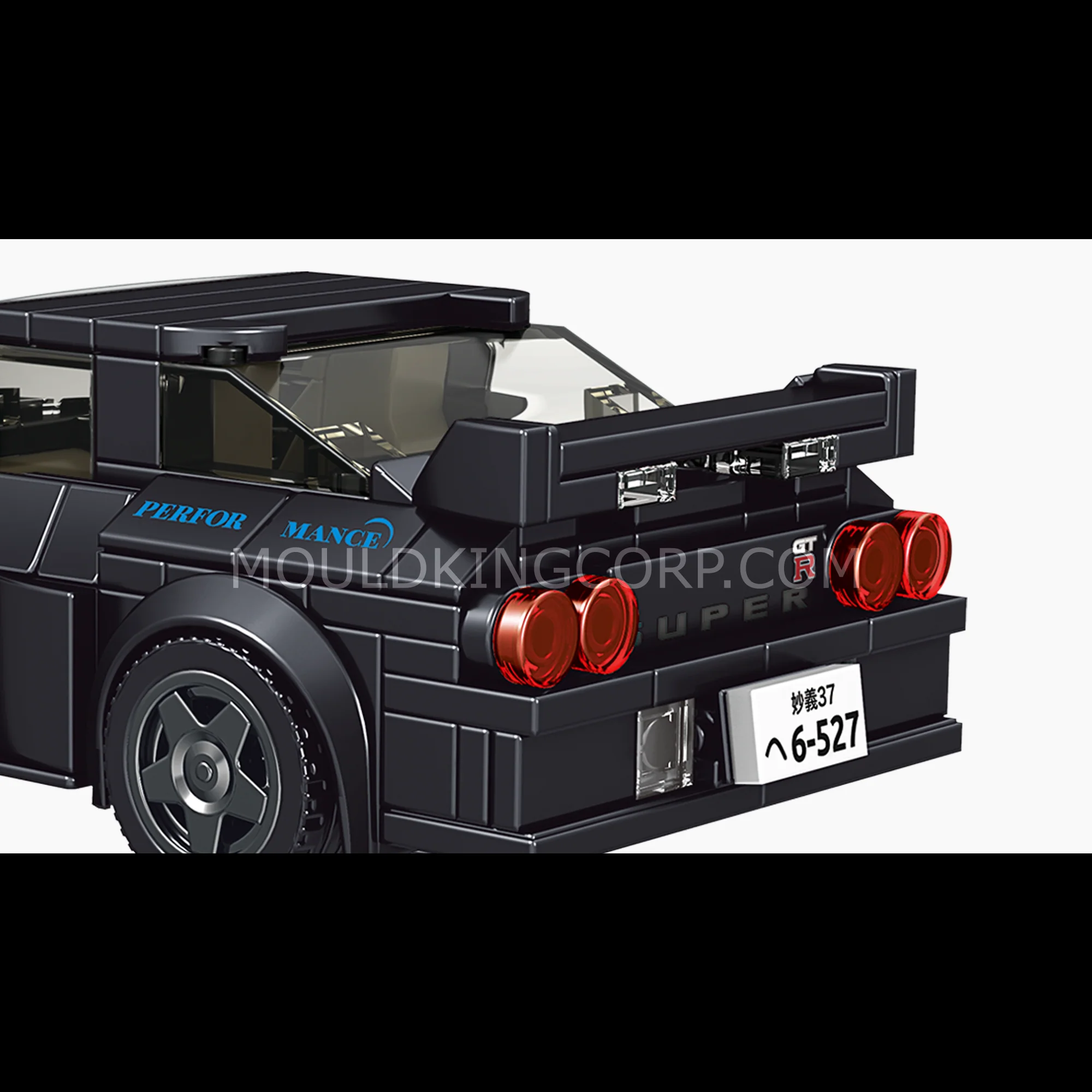Mould King 27014S The GTR R32 Mini Sports Car Building Set | 389 Pcs - Image 5