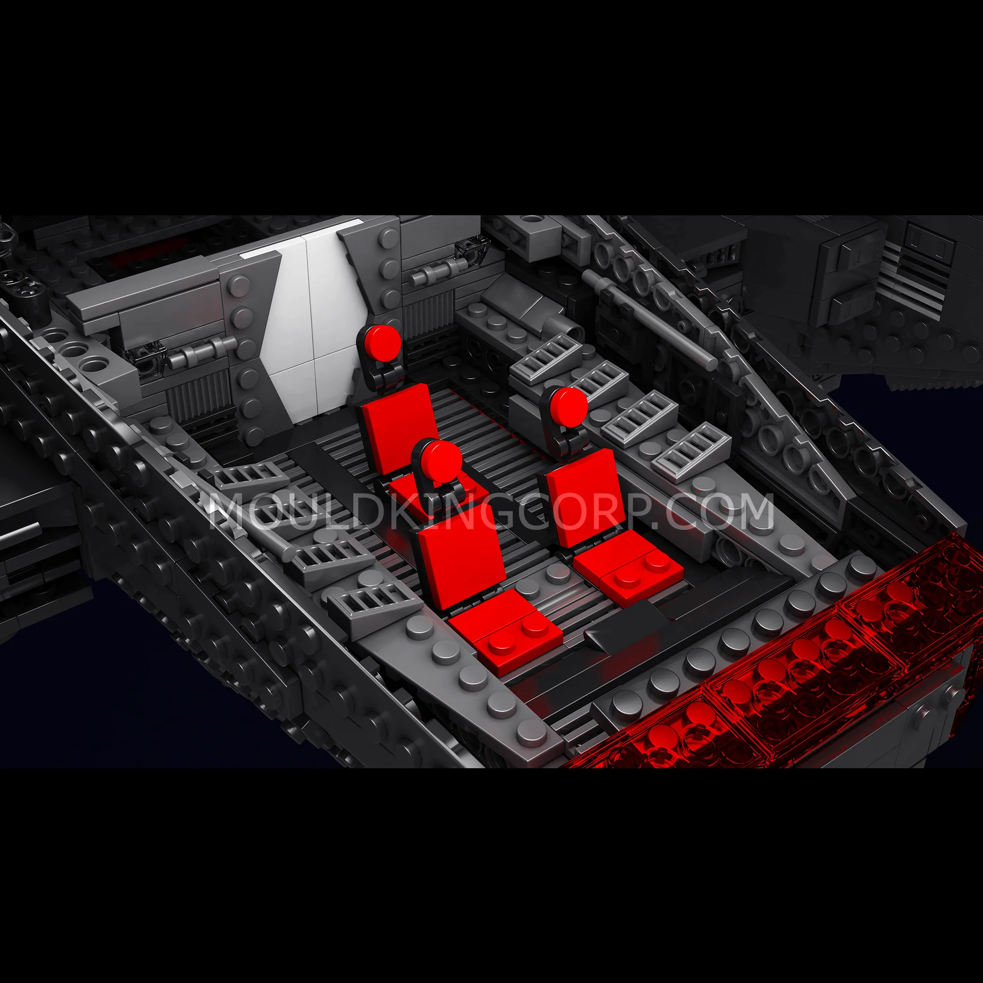 Mould King 21011 Upsilon Command Shuttle Building Set | 6,860 PCS - Image 2