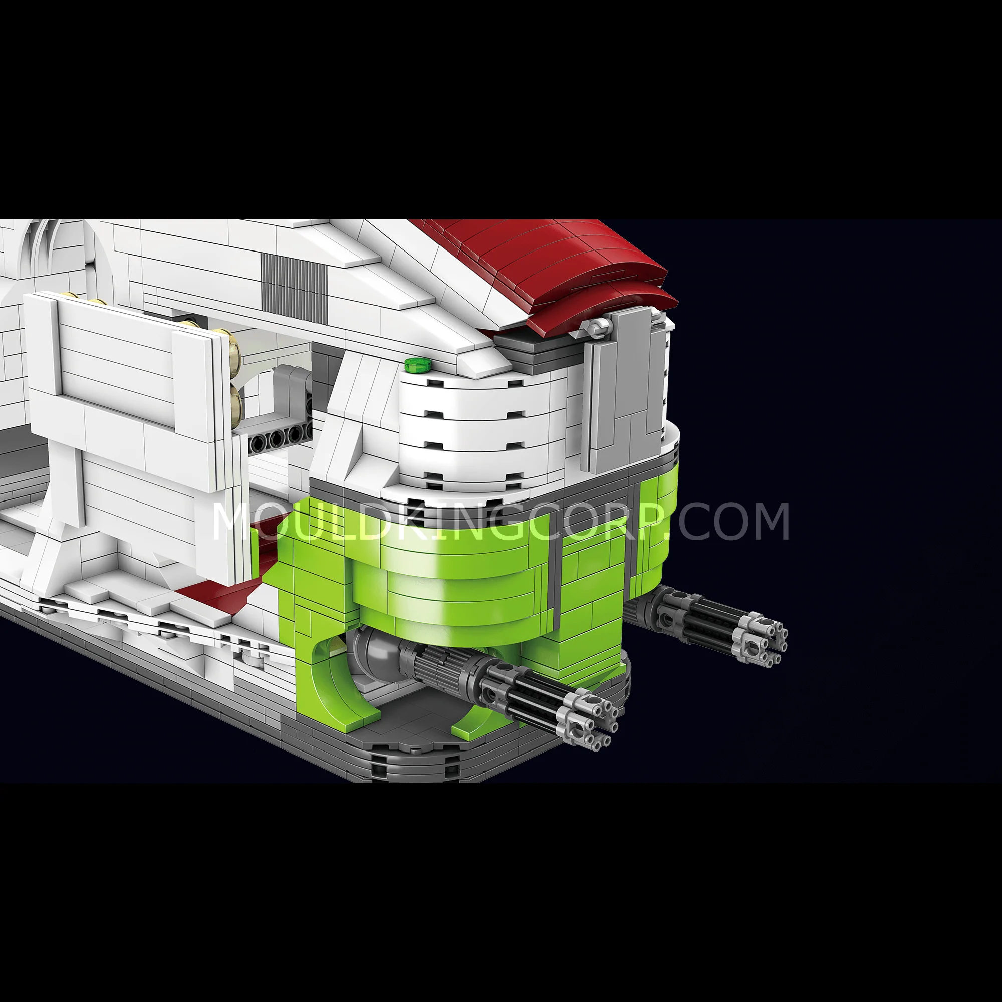 Mould King 21066 UCS Republic lAAT-I Gunship Building Set | 8,039 PCS - Image 2